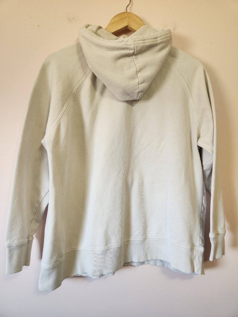 The North Face Womens XL Gardenia White Mountain Graphic Half Dome Hoodie Cozy - Picture 3 of 7